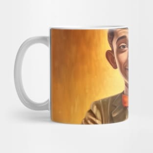 pee wee herman played on guitar Mug